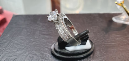 Egyptian White Gold Distinction Engagement Ring - This.Is.Velazquez